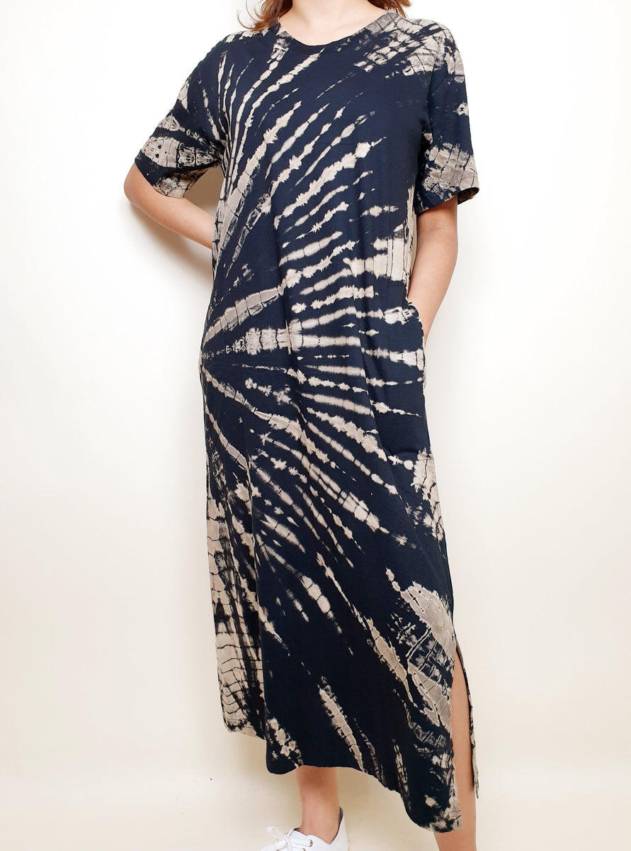 Tie dye outlet jersey dress