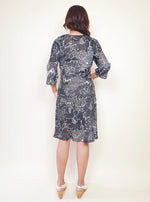 Load image into Gallery viewer, Bias Mid-sleeve Pansy Dress | Angie&#39;s Fashion
