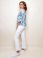 Load image into Gallery viewer, Boat Neck Oceania Top | Angie&#39;s Fashion
