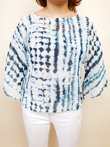 Boat Neck Oceania Top | Angie's Fashion