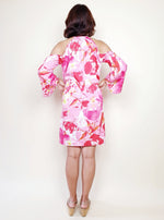 Load image into Gallery viewer, Cold Shoulder Rosé Dress | Angie&#39;s Fashion
