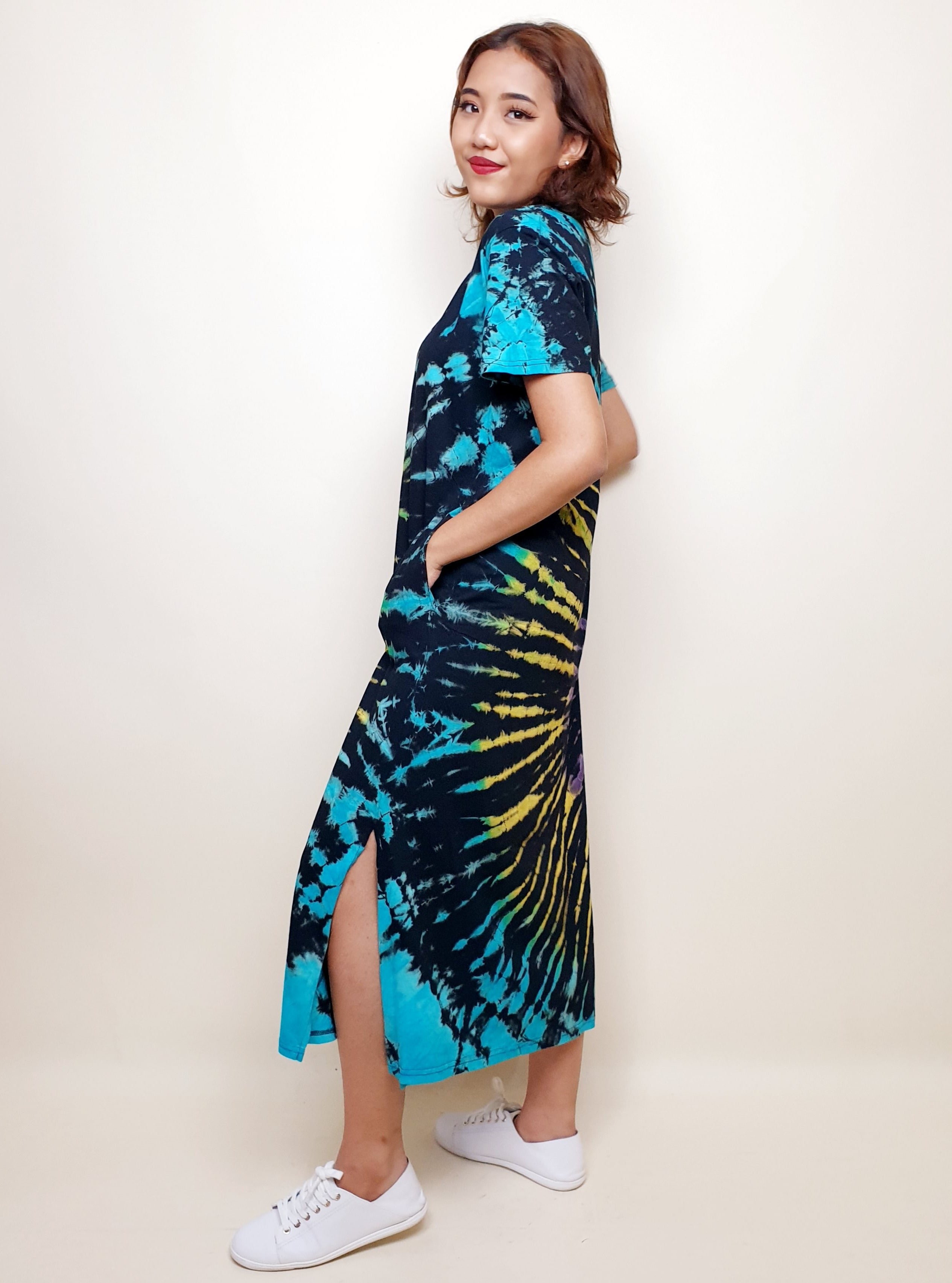 Jersey Tie Dye Fancer Dress | Angie's Fashion