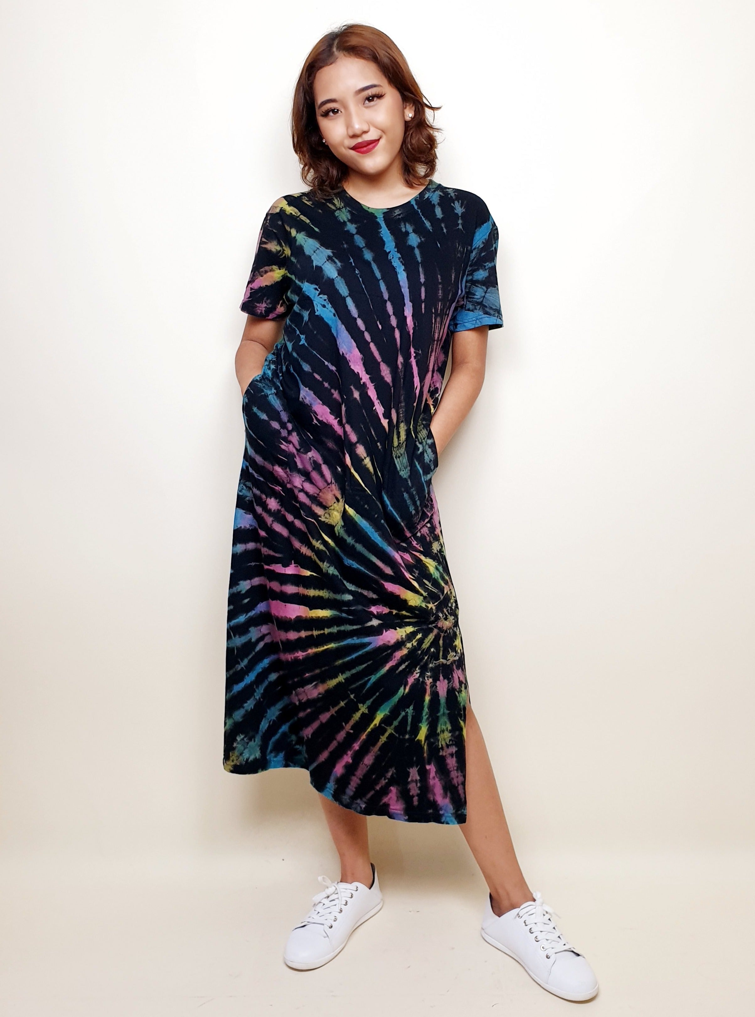 Jersey Tie Dye Stancer Dress | Angie's Fashion Jersey Tie Dye Stancer Dress | Angie's Fashion