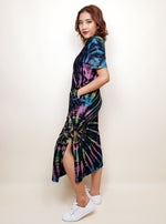 Load image into Gallery viewer, Jersey Tie Dye Stancer Dress | Angie&#39;s Fashion
