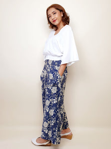 Long Cotton Daisy Pants | Angie's Fashion